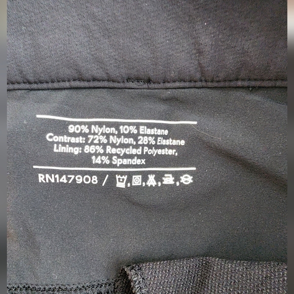 OUTDOOR VOICES REC TRECK ZIP-OFF BLACK WOMEN'S PANTS RETAIL $138 SIZE MEDIUM - Picture 8 of 16
